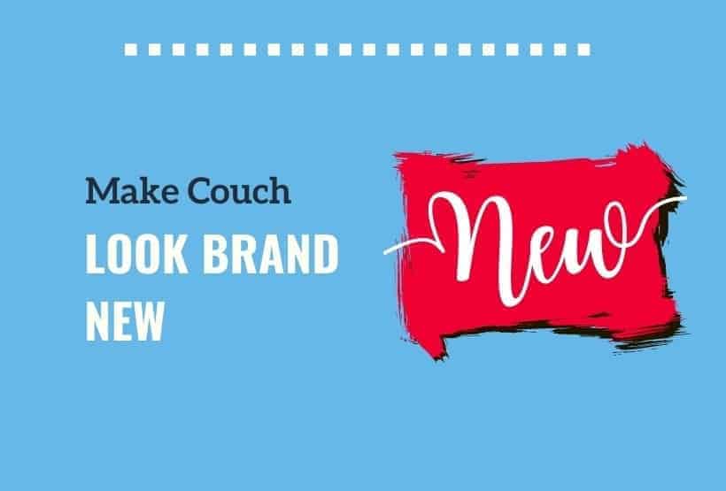 leather couch look new