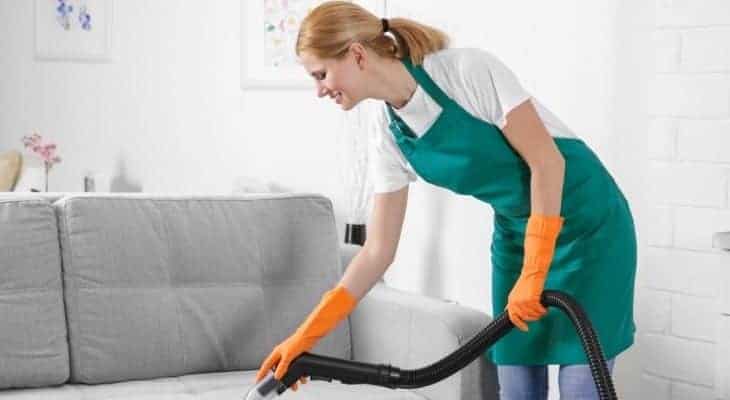 clean and sanitize a used couch