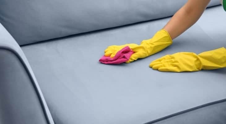 how to clean a used couch