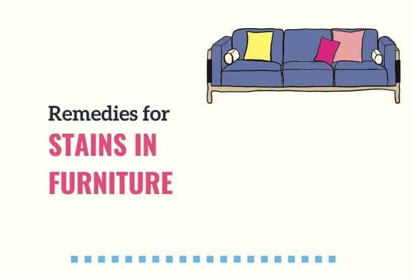 remove stains from furniture