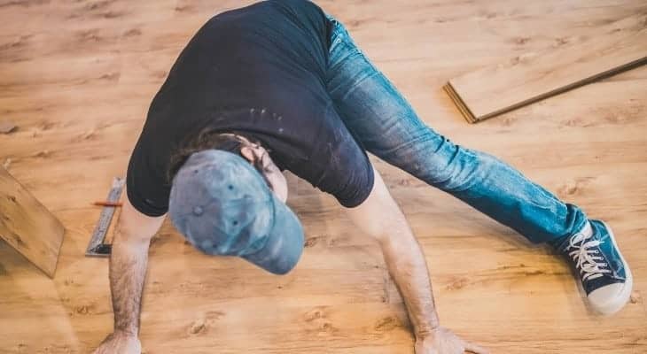 scratches on laminate floor