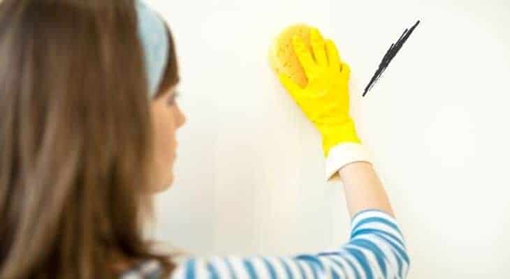 ow to get dry erase marker off the wall