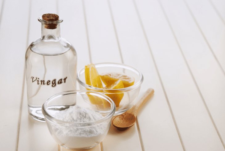 vinegar and baking soda
