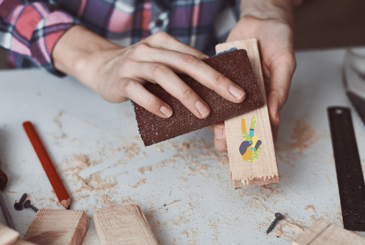 use the abrasion method