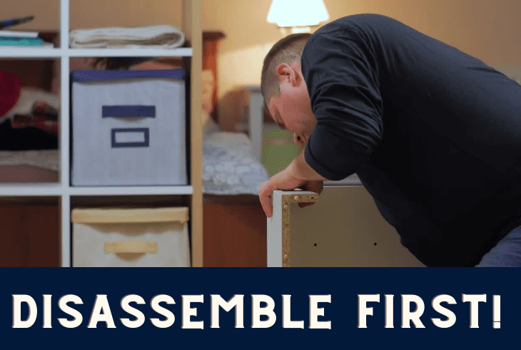 disassemble first