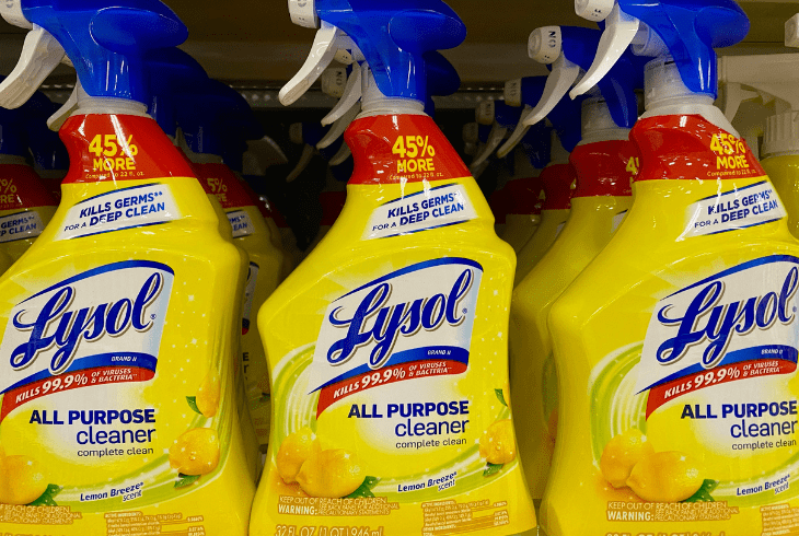 different types of lysol