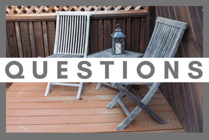 questions about teak furniture