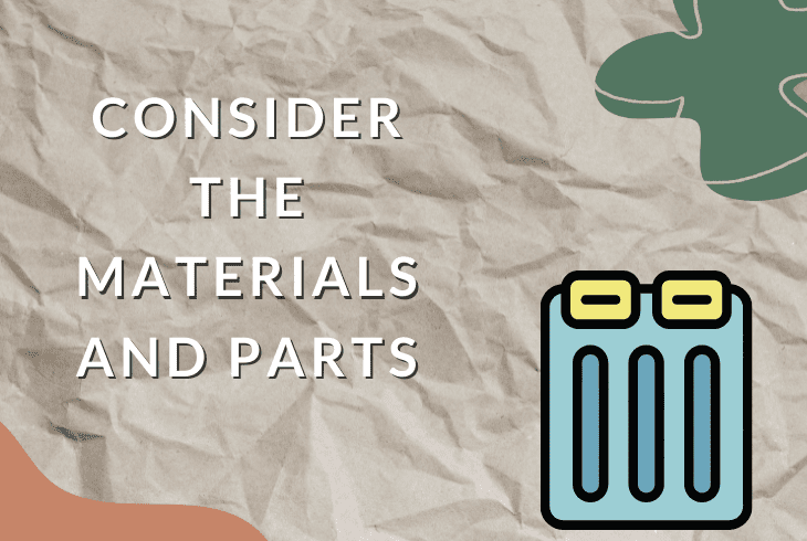 parts and materials