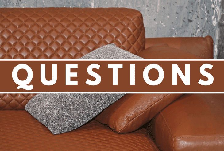 questions about leather couch