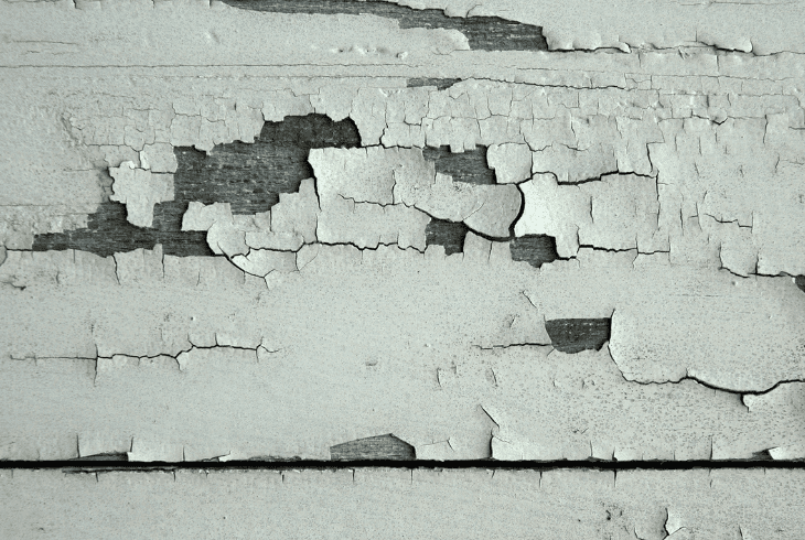 chipped paint