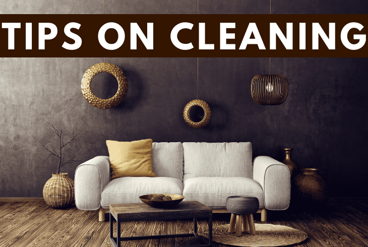 tips on cleaning