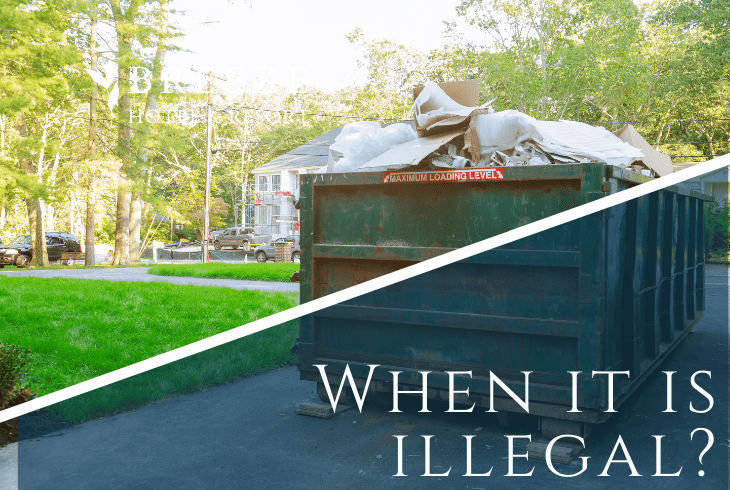 when it is illegal