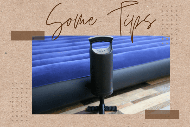 tips on using air mattress