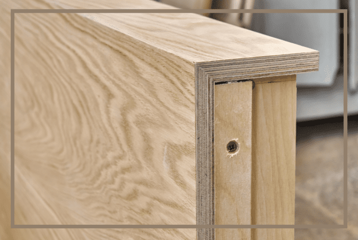 a plywood construction