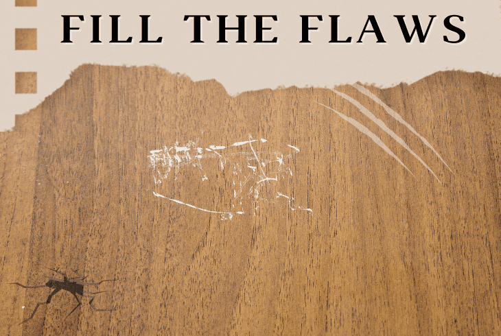 fill the scratches