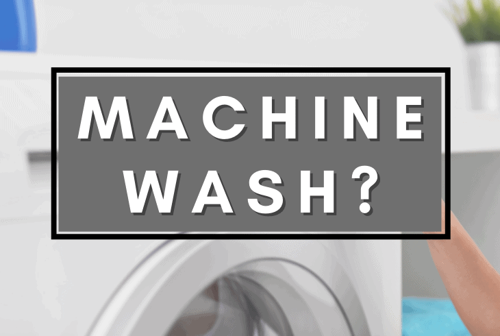 can machine wash