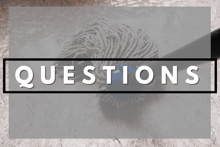 questions about mopping