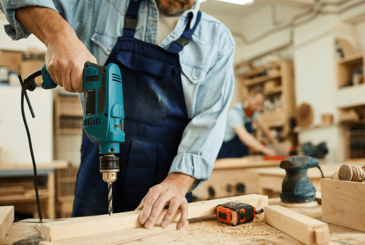 adjust drilling position