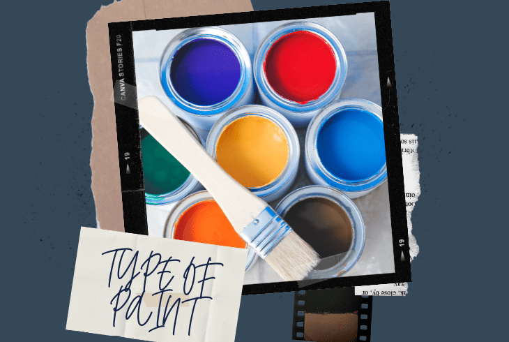 the type of paint