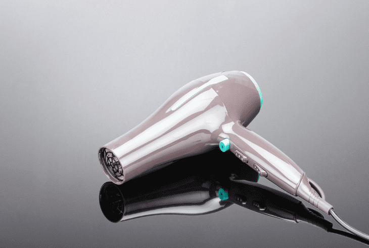 use hair dryer