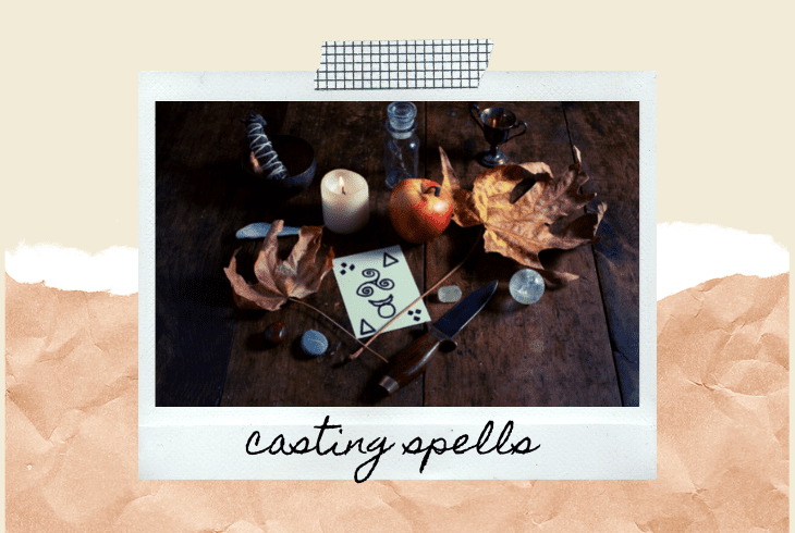 casting spells