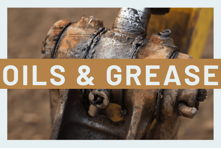 the oils and greases
