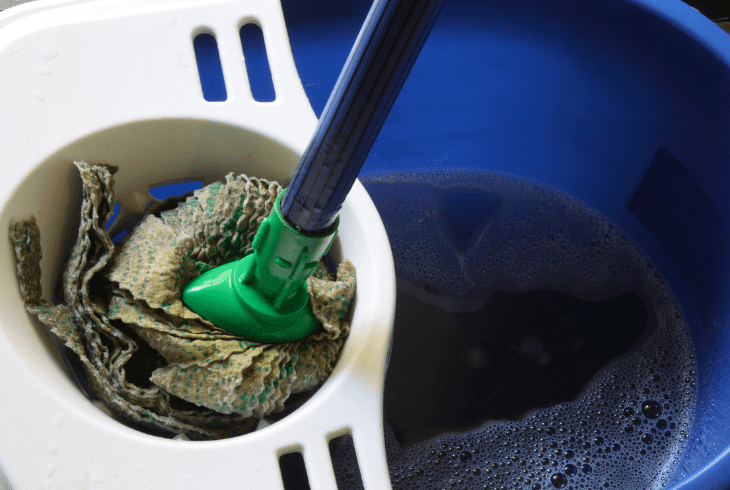 disposing mop water