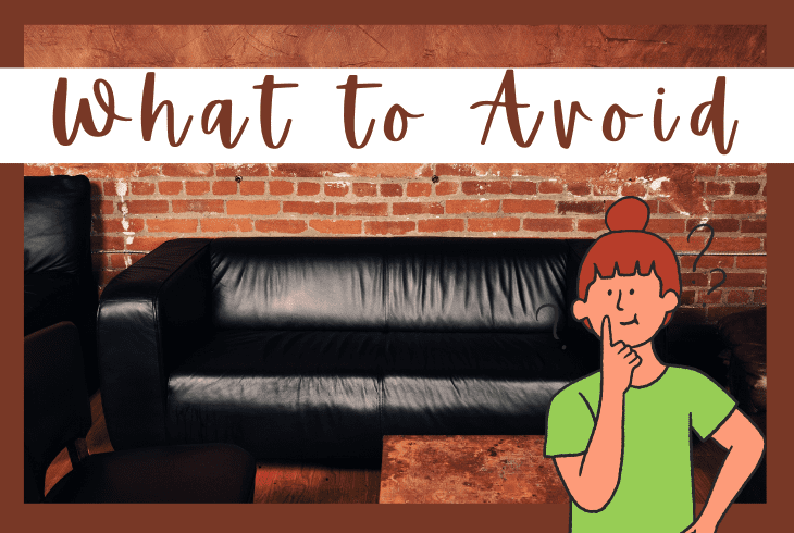 what to avoid