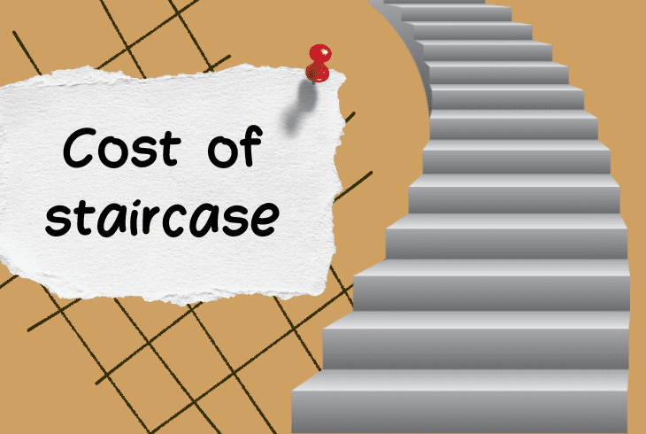 the cost of staircse