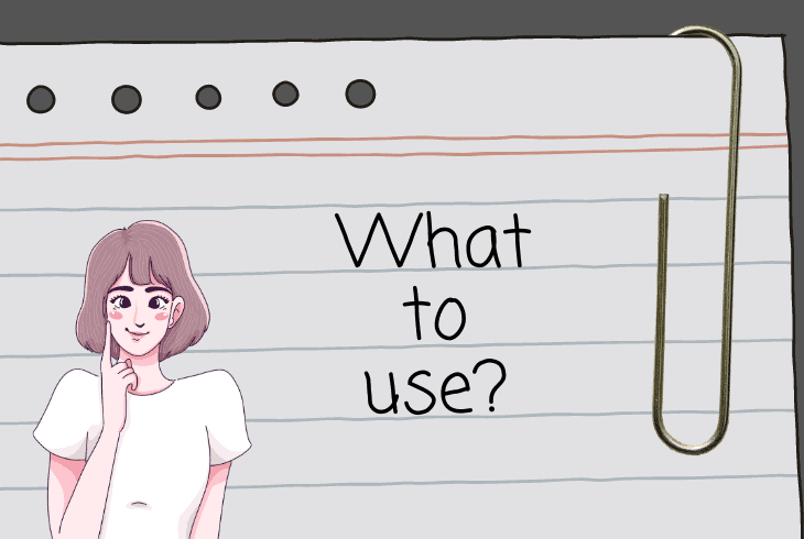 what to use