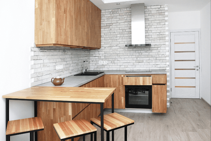 the oak furniture