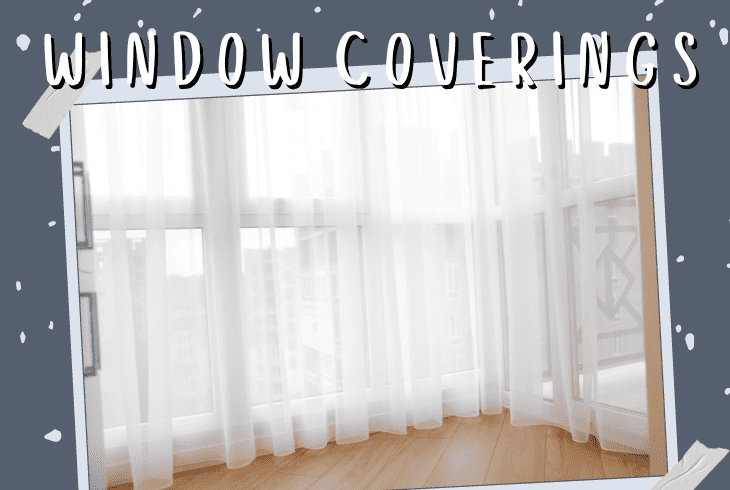 the window coverings