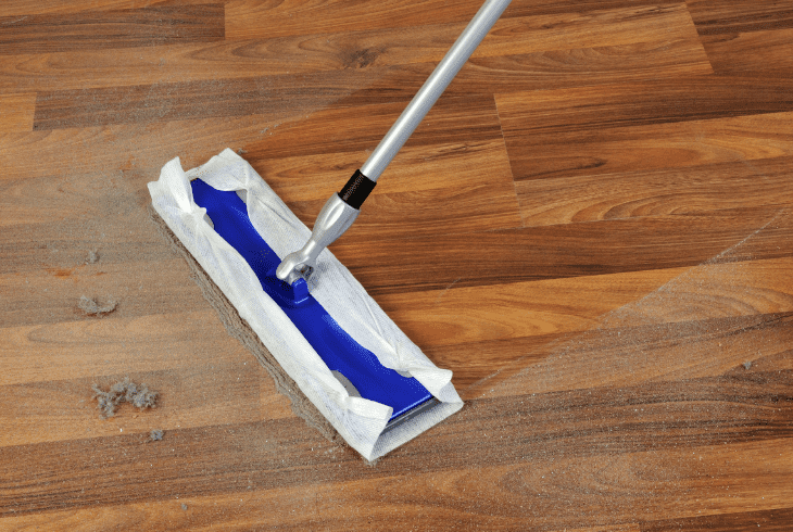 floors still dirty