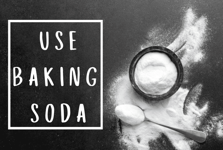 use baking soda
