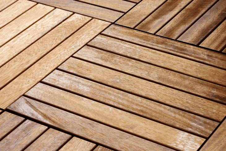 wood floor sweating