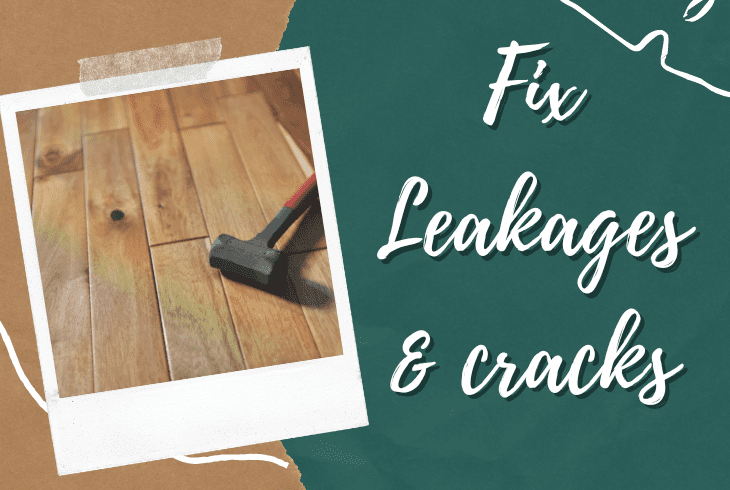 fix leakages