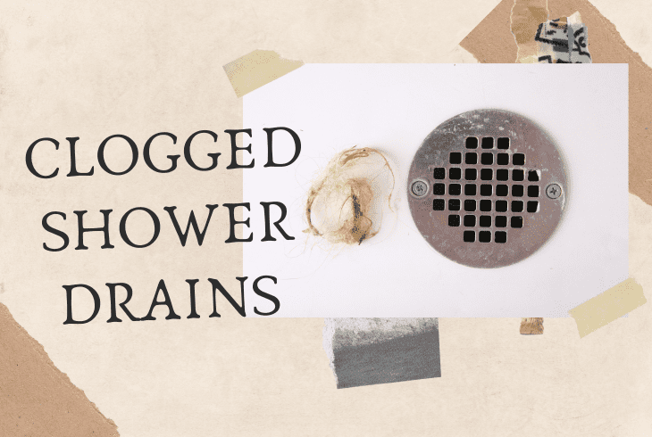 the clogged drain