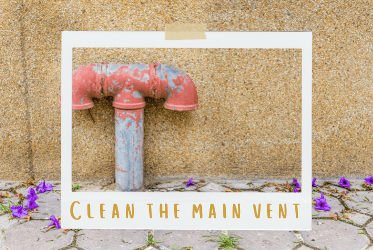 clean main vent