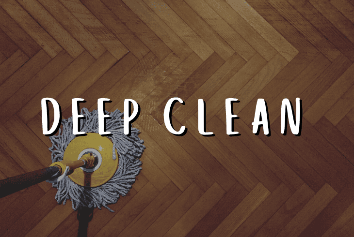 deep clean