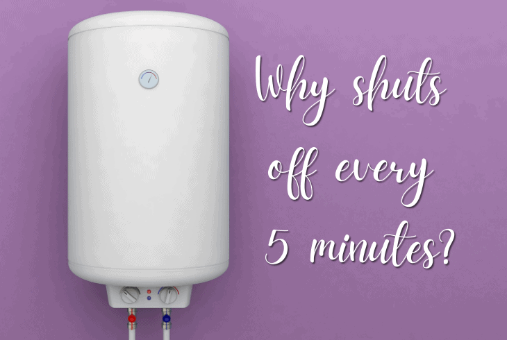 why shuts off every 5 minutes?