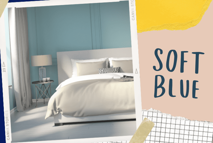 soft blue