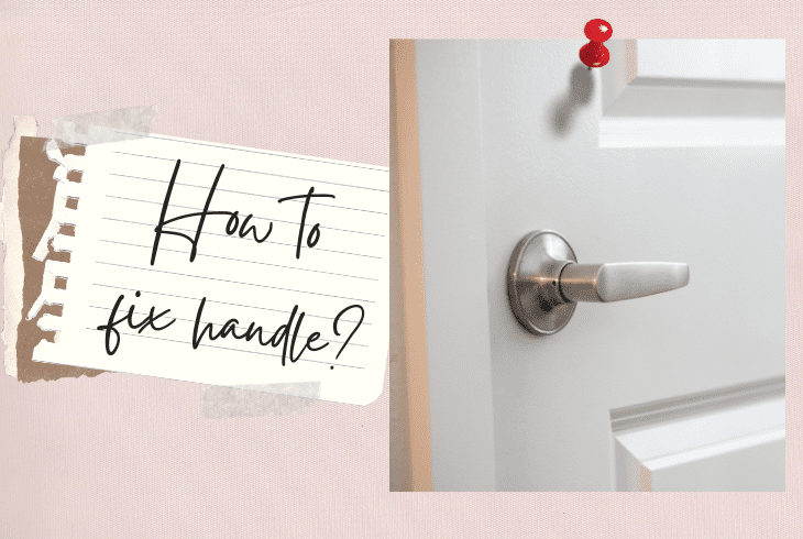 how to fix handle