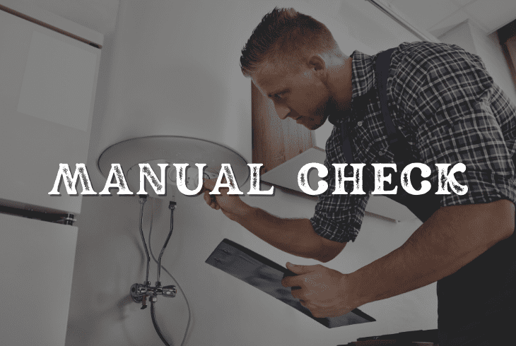 manual check