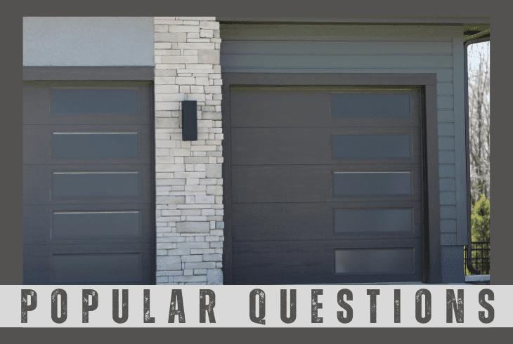 questions about garage door