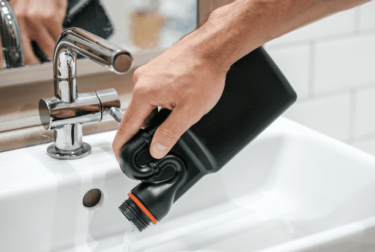 what drano dissolve