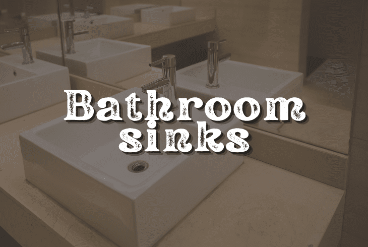 a bathroom sink
