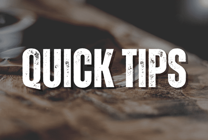 the quick tipos