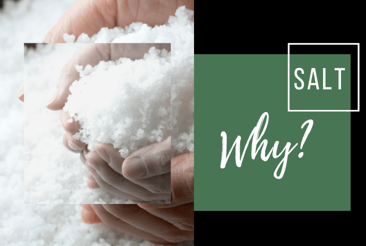 why put salt
