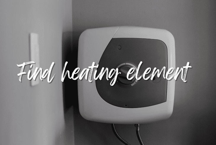find the heating element