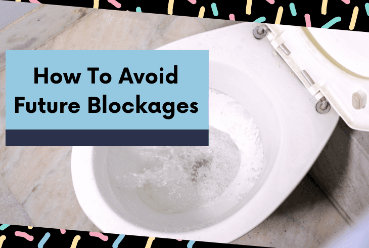 avoid toilet blockage